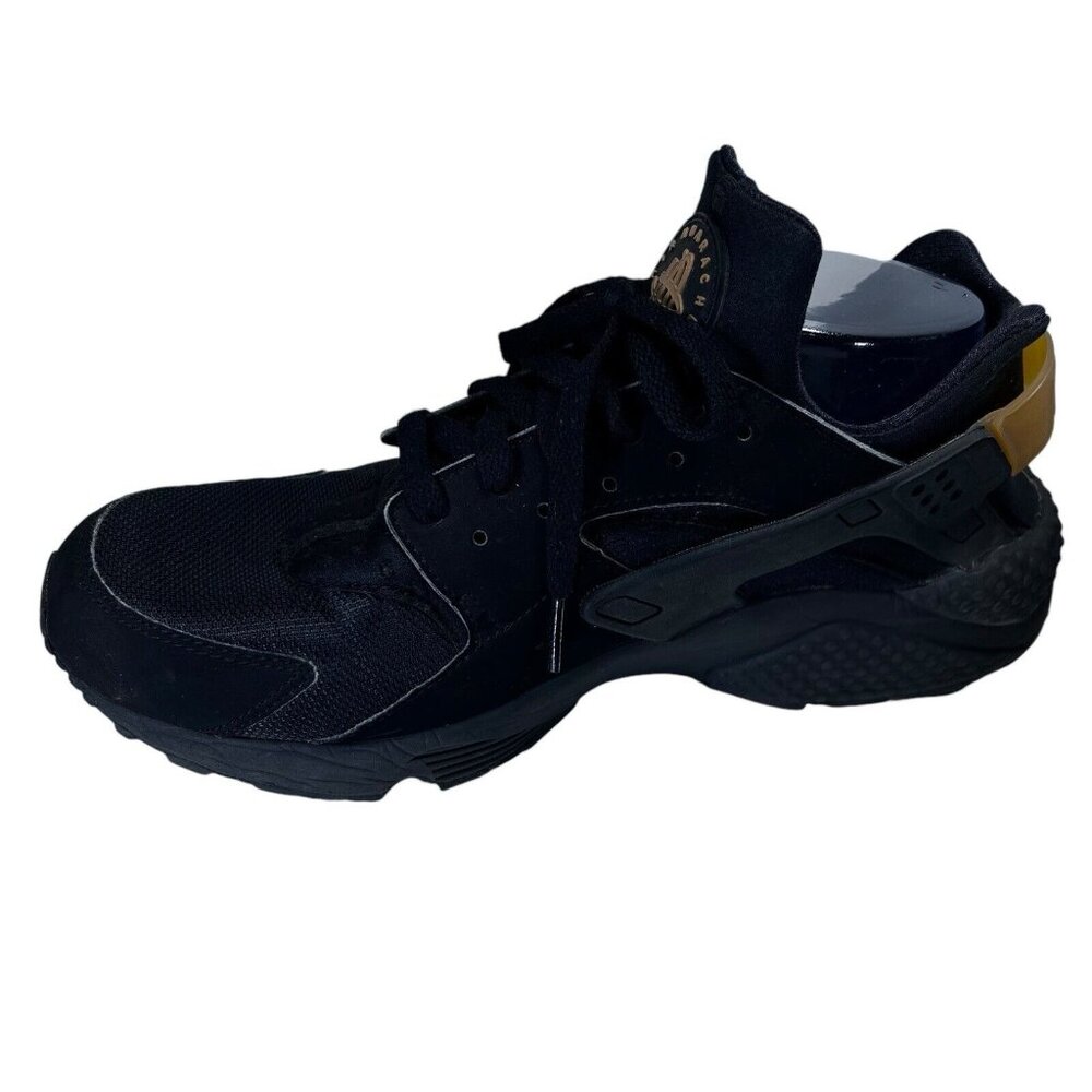Nike Air Huarache Shoes Mens Size 10.5 Black Running Sneakers 318429-025 - Picture 13 of 16